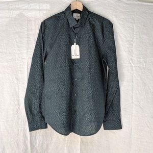 Ben Sherman patterned shirt. Slim fit. M.
